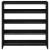 Pantofar, negru, 80x25x81 cm, lemn prelucrat GartenMobel Dekor