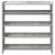 Pantofar, gri beton, 80x25x81 cm, lemn prelucrat GartenMobel Dekor