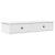 Raft de perete cu sertare, alb, 100x37,5x19 cm, lemn prelucrat GartenMobel Dekor