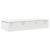Raft de perete cu sertare, alb, 100x37,5x19 cm, lemn prelucrat GartenMobel Dekor