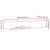 Raft de perete cu sertare, alb, 100x37,5x19 cm, lemn prelucrat GartenMobel Dekor