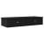 Raft de perete cu sertare negru 100x37,5x19 cm lemn prelucrat GartenMobel Dekor