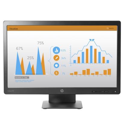 Monitor Second Hand HP P240VA, 24 Inch Full HD VA, DisplayPort, HDMI, VGA NewTechnology Media