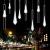 Instalatie craciun, 8 turturi meteori, tub 45 cm, 288 led-uri albe, lungime 2.3 m, ip44 MultiMark GlobalProd