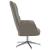 Scaun de relaxare, gri deschis, catifea GartenMobel Dekor