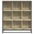 Bibliotecă stejar sonoma 97,5x33x107,5 cm, lemn prelucrat/metal GartenMobel Dekor