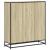 Bibliotecă stejar sonoma 97,5x33x107,5 cm, lemn prelucrat/metal GartenMobel Dekor