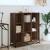 Bibliotecă, stejar maro, 97,5x33x107,5 cm, lemn prelucrat/metal GartenMobel Dekor