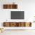 Set dulap TV 3 piese montat pe perete lemn vechi lemn prelucrat GartenMobel Dekor