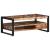 Masuta de cafea multicolora 90x50x36 cm lemn masiv recuperat GartenMobel Dekor