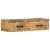 Dulap TV montat pe perete 80x30x19 cm, lemn masiv de mango brut GartenMobel Dekor