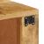 Dulap TV montat pe perete 80x30x19 cm, lemn masiv de mango brut GartenMobel Dekor