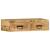 Dulap TV montat pe perete 80x30x19 cm, lemn masiv de mango brut GartenMobel Dekor