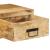 Dulap TV montat pe perete 80x30x19 cm, lemn masiv de mango brut GartenMobel Dekor