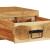 Dulap TV montat pe perete 80x30x19 cm, lemn masiv reciclat GartenMobel Dekor