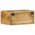 Dulap TV montat pe perete 40x30x19 cm, lemn masiv de mango brut GartenMobel Dekor