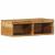 Dulap TV montat pe perete 60x30x19 cm, lemn masiv de mango brut GartenMobel Dekor