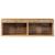 Dulap TV montat pe perete 60x30x19 cm, lemn masiv de mango brut GartenMobel Dekor