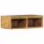 Dulap TV montat pe perete 60x30x19 cm, lemn masiv de mango brut GartenMobel Dekor