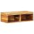 Dulap TV montat pe perete 60x30x19 cm, lemn masiv de acacia GartenMobel Dekor