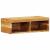Dulap TV montat pe perete 60x30x19 cm, lemn masiv de acacia GartenMobel Dekor
