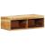 Dulap TV montat pe perete 60x30x19 cm, lemn masiv de acacia GartenMobel Dekor