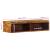 Dulap TV montat pe perete 80x30x19 cm, lemn masiv de mango brut GartenMobel Dekor