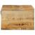 Dulap TV montat pe perete 80x30x19 cm, lemn masiv de mango brut GartenMobel Dekor