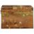 Dulap TV montat pe perete 80x30x19 cm, lemn masiv reciclat GartenMobel Dekor