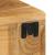 Dulap TV montat pe perete 80x30x19 cm, lemn masiv de acacia GartenMobel Dekor