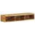 Dulap TV montat pe perete 100x30x19 cm, lemn masiv reciclat GartenMobel Dekor