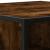 Măsuță de cafea stejar fumuriu 80x80x30 cm lemn prelucrat/metal GartenMobel Dekor