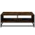 Măsuță de cafea stejar fumuriu 80x80x30 cm lemn prelucrat/metal GartenMobel Dekor