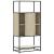 Dulapuru Stejar Sonoma 68x35x139 cm lemn și metal prelucrat GartenMobel Dekor