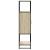 Dulapuru Stejar Sonoma 68x35x139 cm lemn și metal prelucrat GartenMobel Dekor