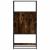 Dulapuru stejar afumat 68x35x139 cm lemn și metal prelucrat GartenMobel Dekor