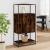 Dulapuru stejar afumat 68x35x139 cm lemn și metal prelucrat GartenMobel Dekor