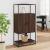 Dulapuru Stejar maro 68x35x139 cm lemn și metal prelucrat GartenMobel Dekor