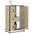 Dulapuru Stejar Sonoma 68x35x106,5 cm lemn și metal prelucrat GartenMobel Dekor