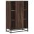 Dulapuru stejar maro 68x35x106,5 cm lemn și metal prelucrat GartenMobel Dekor