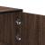 Dulapuru stejar maro 68x35x106,5 cm lemn și metal prelucrat GartenMobel Dekor