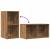 Cutie depozitare, stejar artizanal 69,5x34x36 cm lemn prelucrat GartenMobel Dekor