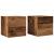 Dulapuri TV de perete, 2 buc., lemn vechi, 30,5x30x30 cm GartenMobel Dekor