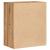 Pantofar, stejar artizanal, 60x35x70 cm lemn prelucrat GartenMobel Dekor