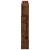 Tăblie pat cu LED lemn vechi 160x18,5x103,5 cm lemn prelucrat GartenMobel Dekor