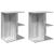 Noptiere 2 buc Gri Sonoma 46,5x29x61 cm Lemn prelucrat GartenMobel Dekor