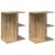 Noptiere 2 buc Stejar artizanal 46,5x29x61 cm Lemn prelucrat GartenMobel Dekor