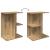 Noptiere 2 buc Stejar artizanal 46,5x29x61 cm Lemn prelucrat GartenMobel Dekor