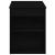 Birou cu sertar raft Stejar negru 102x62x77,5 cm lemn prelucrat GartenMobel Dekor