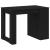 Birou cu sertar raft Stejar negru 102x62x77,5 cm lemn prelucrat GartenMobel Dekor